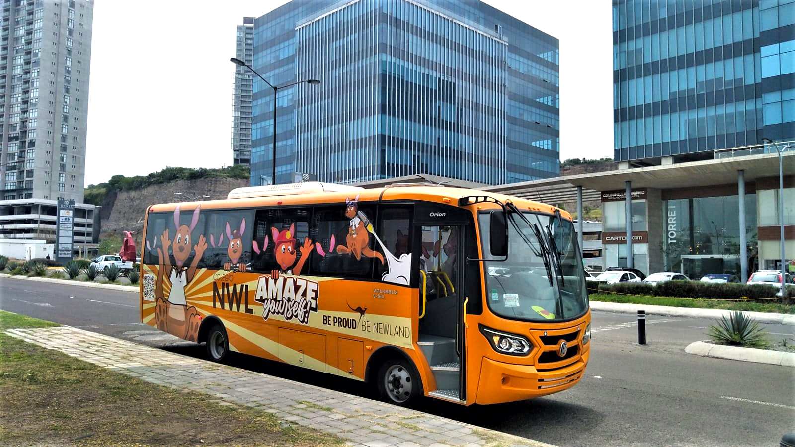 Transporte Escolar en Querétaro - Colegio Newland